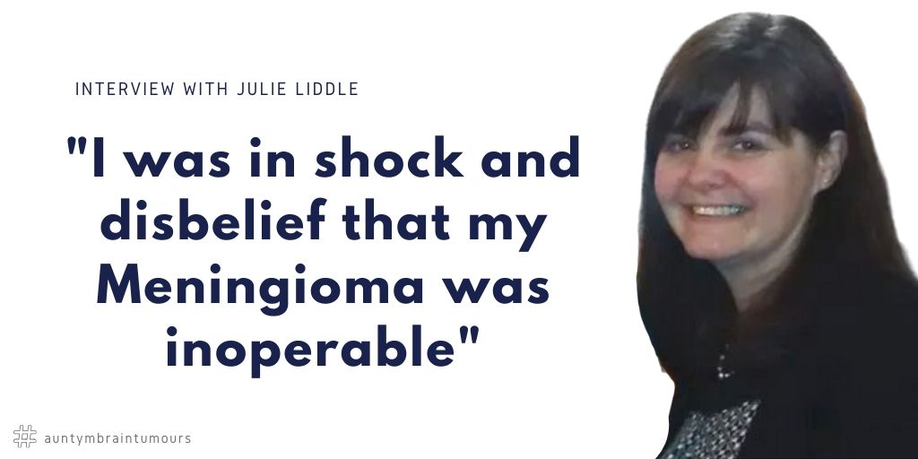 Julie Liddle Interview about living with a meningioma