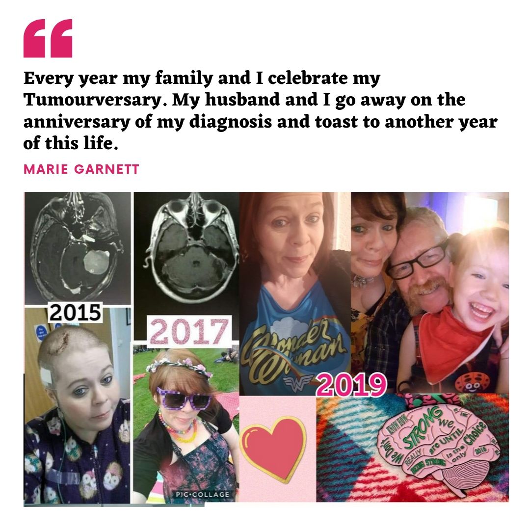 Marie Garnett Brain Tumour Stories