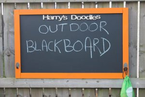 Hanging Outdoor Blackboard-Children’s Blackboard-Blackboard-Chalkboard Outdoor blackboard kids