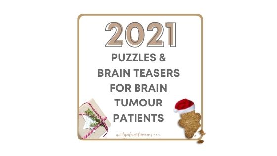 Puzzles For Brain Tumour Patients