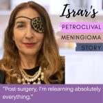 Israr Jan-Parker was diagnosed with a Petroclival Meningioma