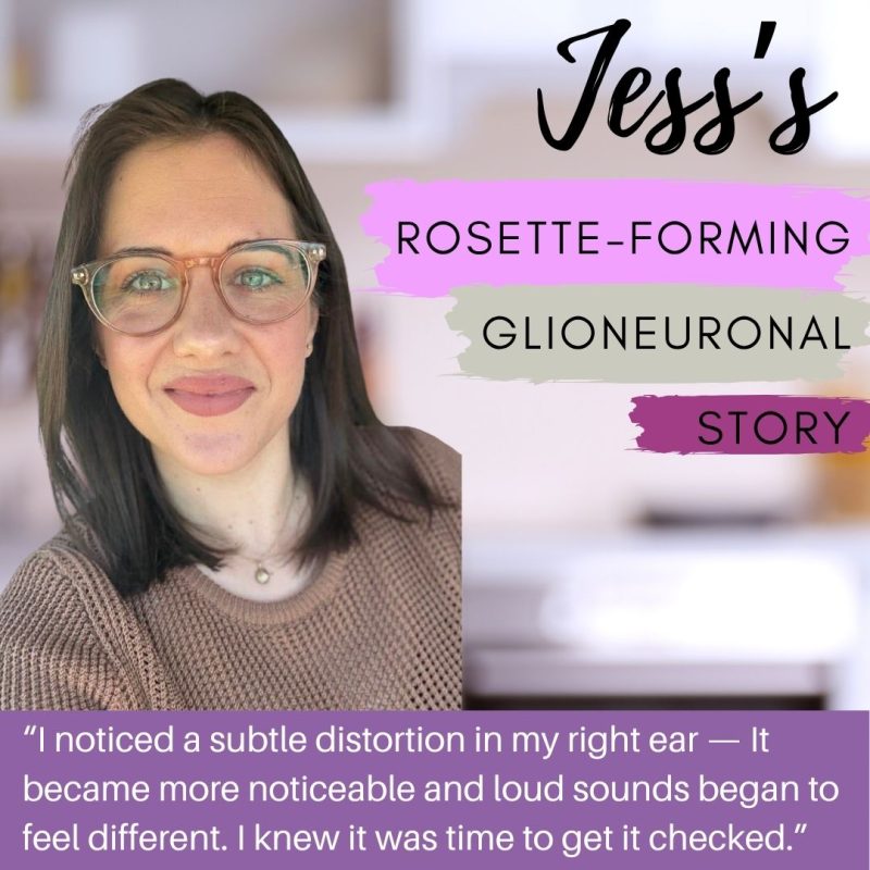 Jess’ Rosette-Forming Glioneuronal Tumour Story
