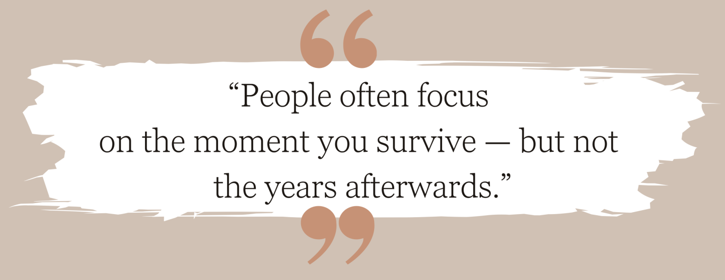 Aunty M Brain Tumours Quote